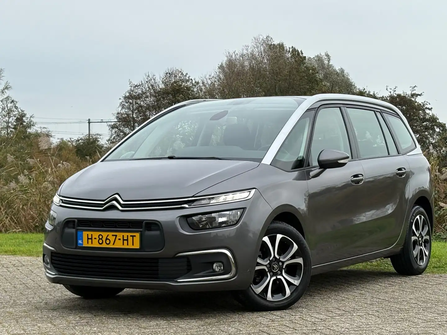 Citroen Grand C4 SpaceTourer 1.2 PureTech 7pers Business - Gris Platinium - Cru Gris - 2