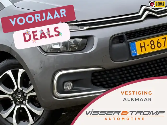 Citroen Grand C4 SpaceTourer 1.2 PureTech 7pers Business - Gris Platinium - Cru