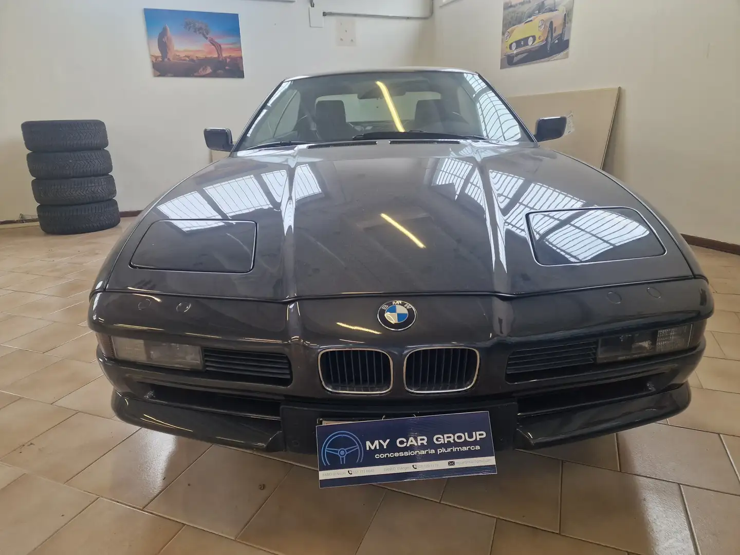 BMW 850 850 i coupe Noir - 1