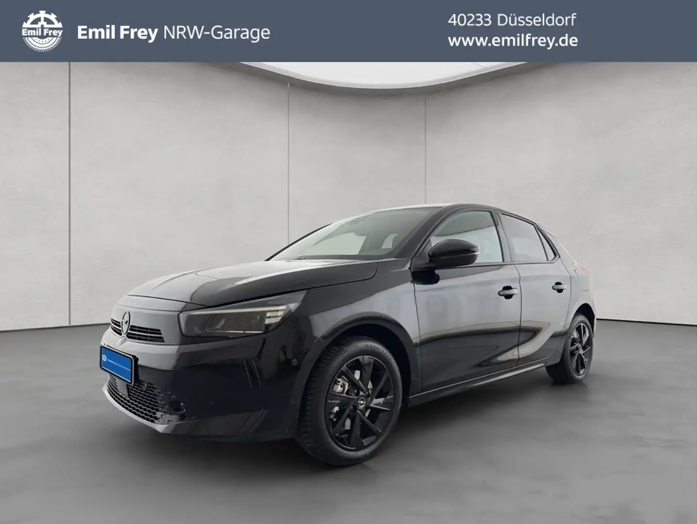 Opel Corsa 1.2 Direct Injection Turbo GS NAVI+LED+SHZ Schwarz - 1