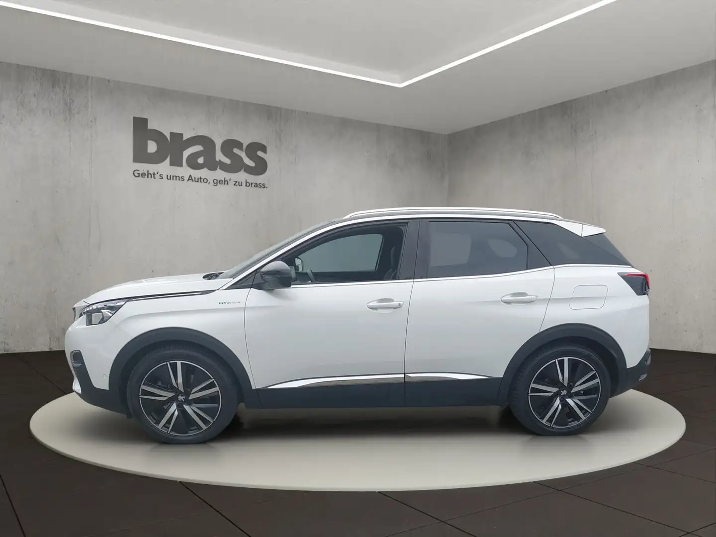 Peugeot 3008 Hybrid4 300 GT (EURO 6d) Weiß - 2