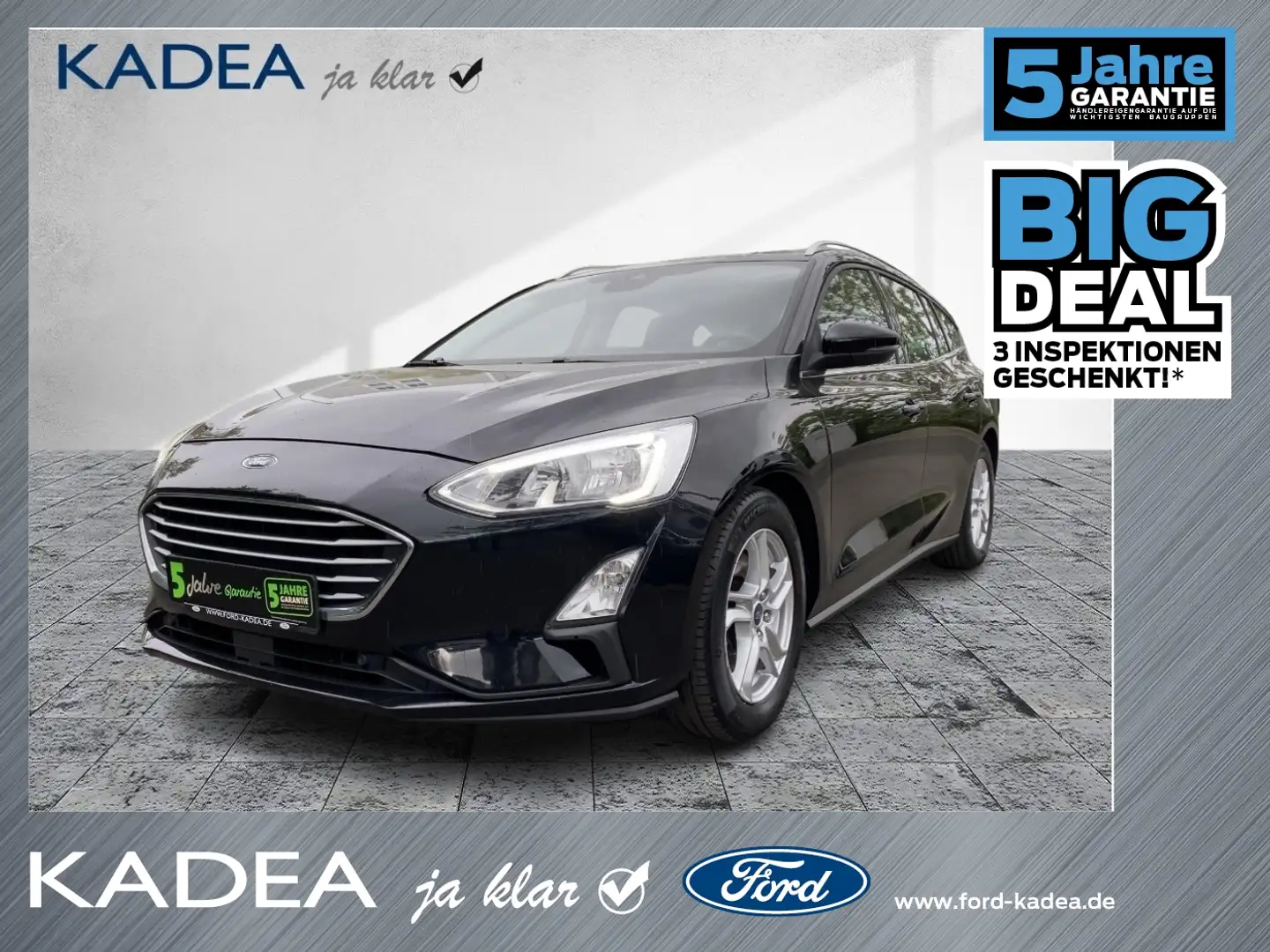 Ford Focus Turnier 2.0 EcoBlue Cool & Connect ACC*NAV Noir - 1