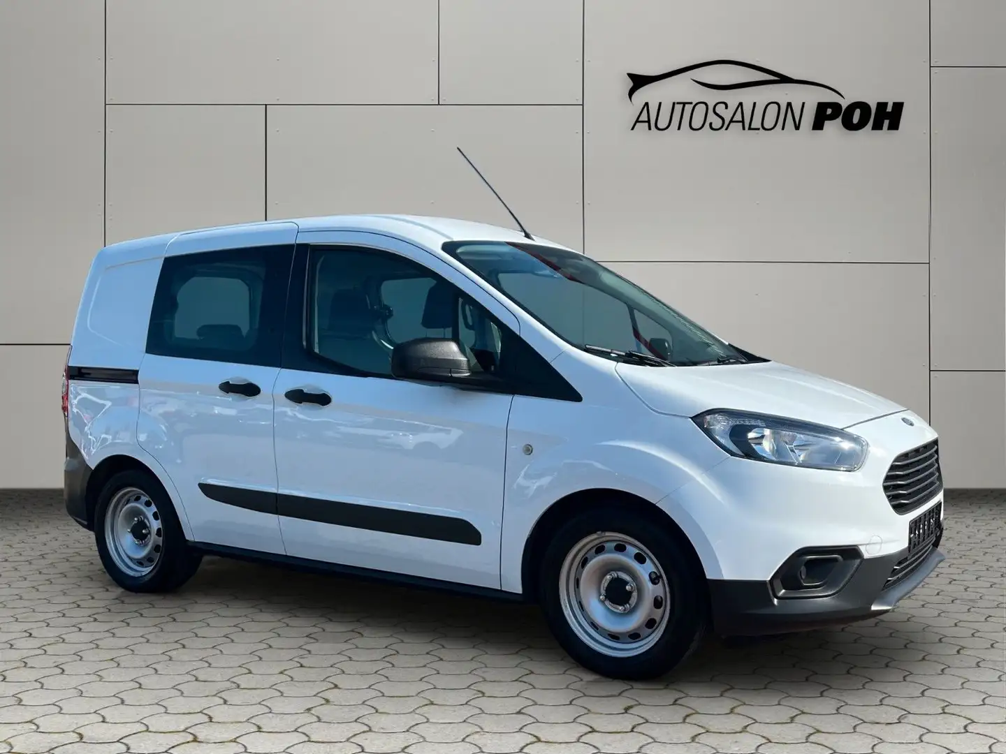 Ford Transit Courier 5 Sitzer, 2x Schiebetür, Klima Blanco - 1