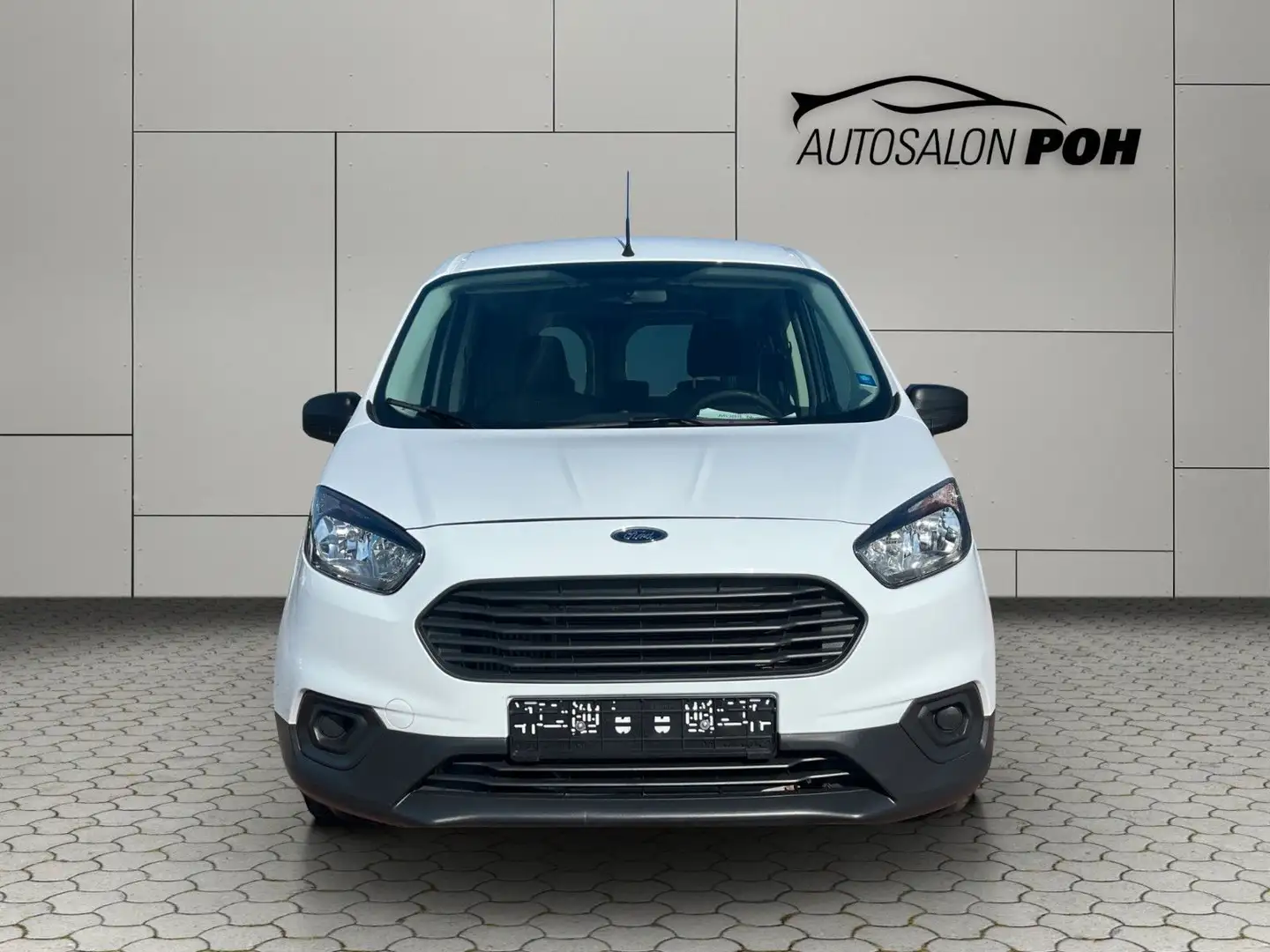Ford Transit Courier 5 Sitzer, 2x Schiebetür, Klima Blanco - 2