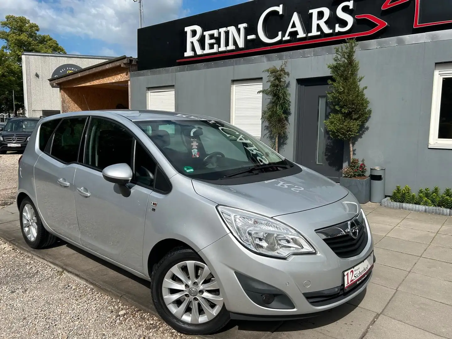 Opel Meriva B 150 Jahre 1.4/II.HD/SHZ/PDC/MFL/TEMPOM. Silber - 1