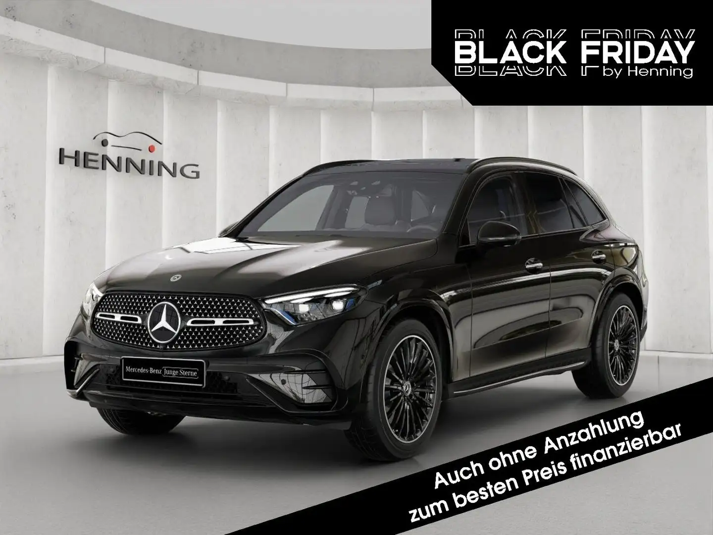 Mercedes-Benz GLC 300 d AMG 4M Prem+ Pano Burm HUD Skl AHK 20" Schwarz - 1