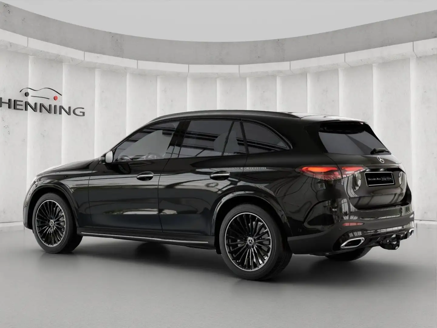 Mercedes-Benz GLC 300 d AMG 4M Prem+ Pano Burm HUD Skl AHK 20" Schwarz - 2