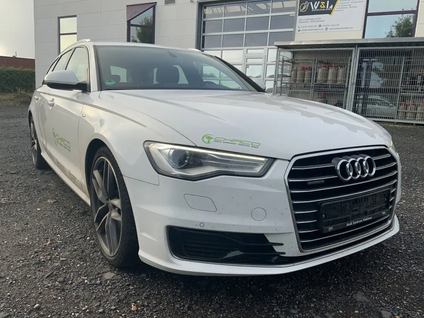 Audi A6 Avant 3.0 TDI clean quattro S-Line Ahk/Leder Weiß - 2