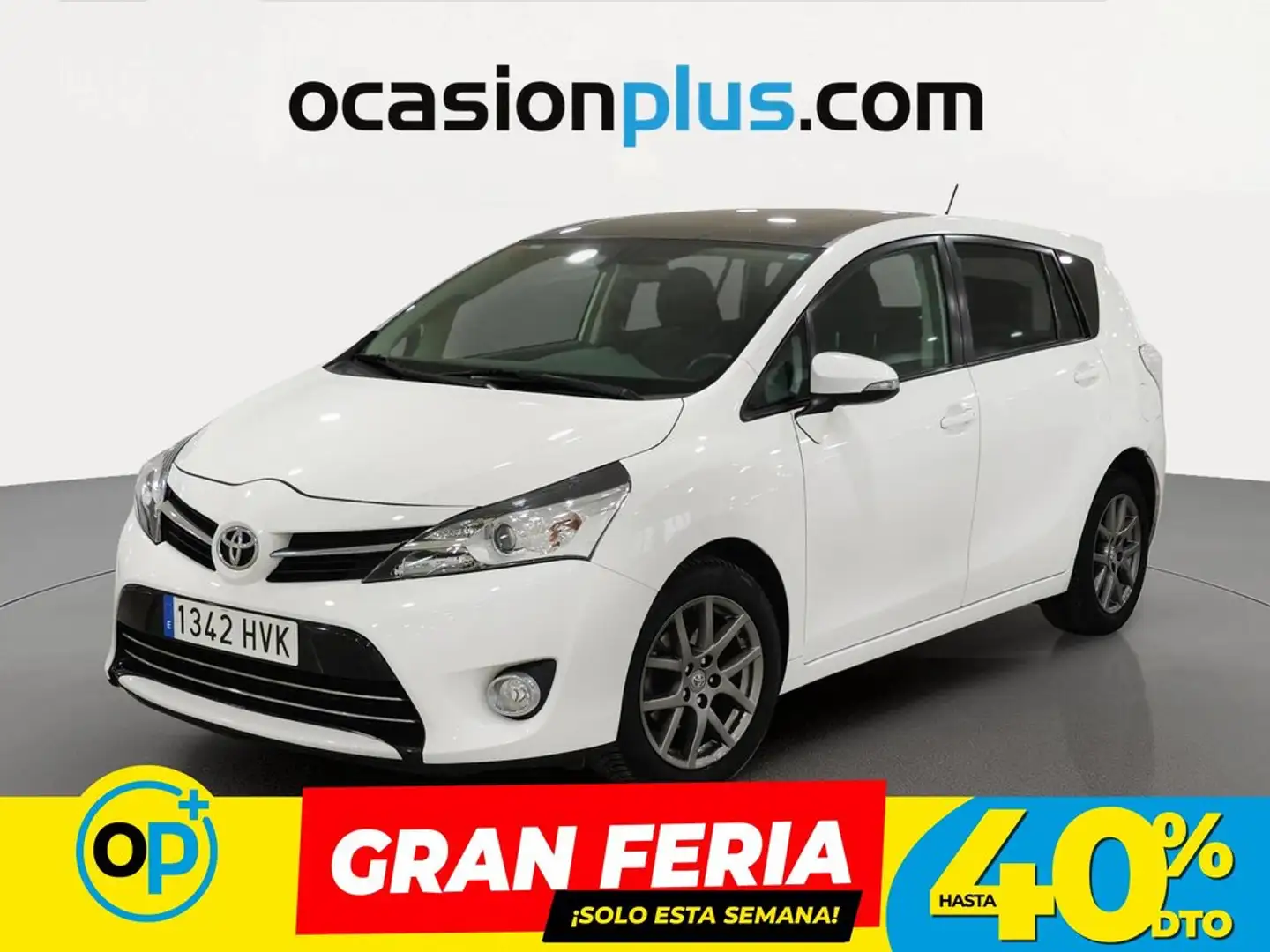 Toyota Verso 120D Advance 5pl. Blanco - 1