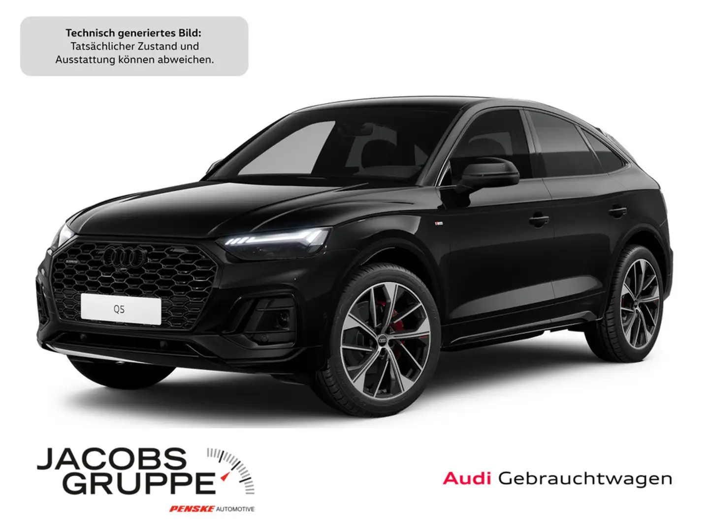 Audi Q5 Sportback 40 TDI quattro S-line S tronic,N Schwarz - 1
