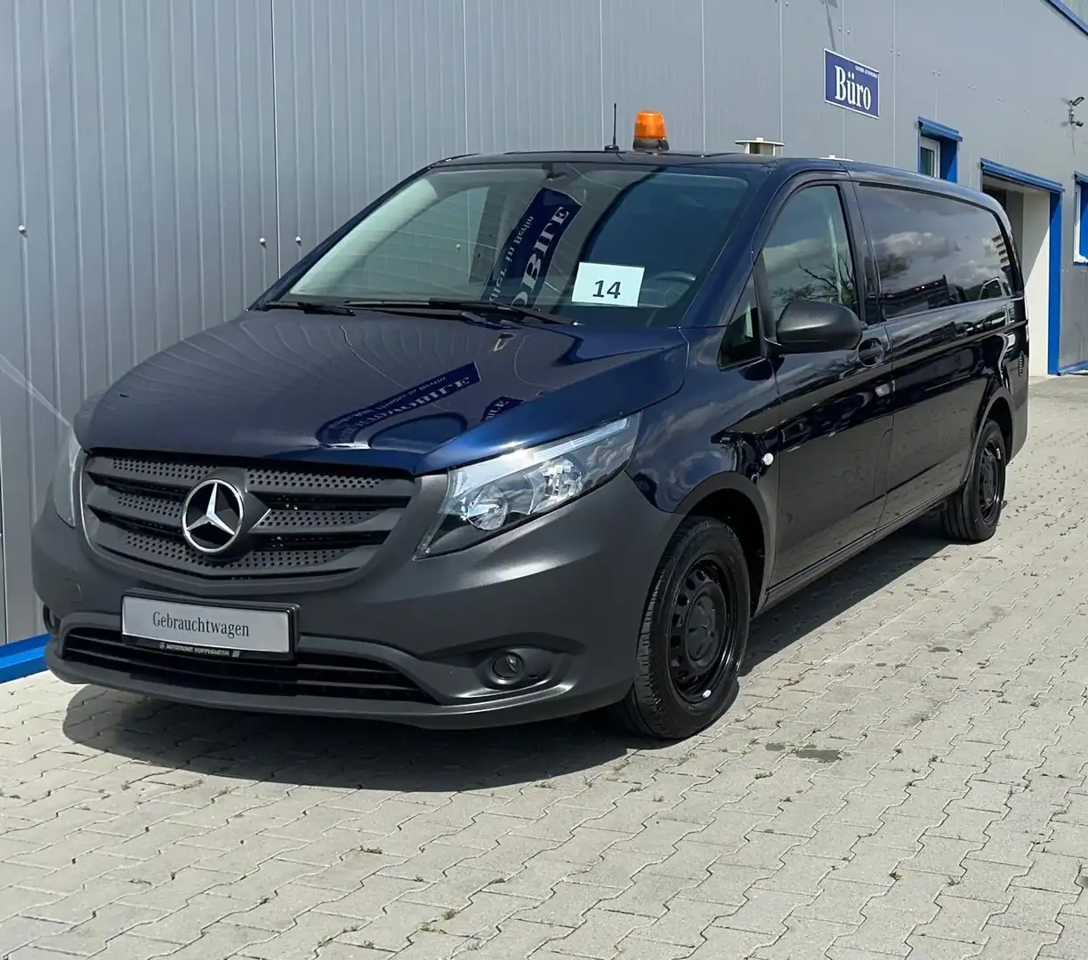 Mercedes-Benz Vito 116 CDI LANG 7G KLIMA 3-SITZER TEMPOMAT AHK Blau - 1