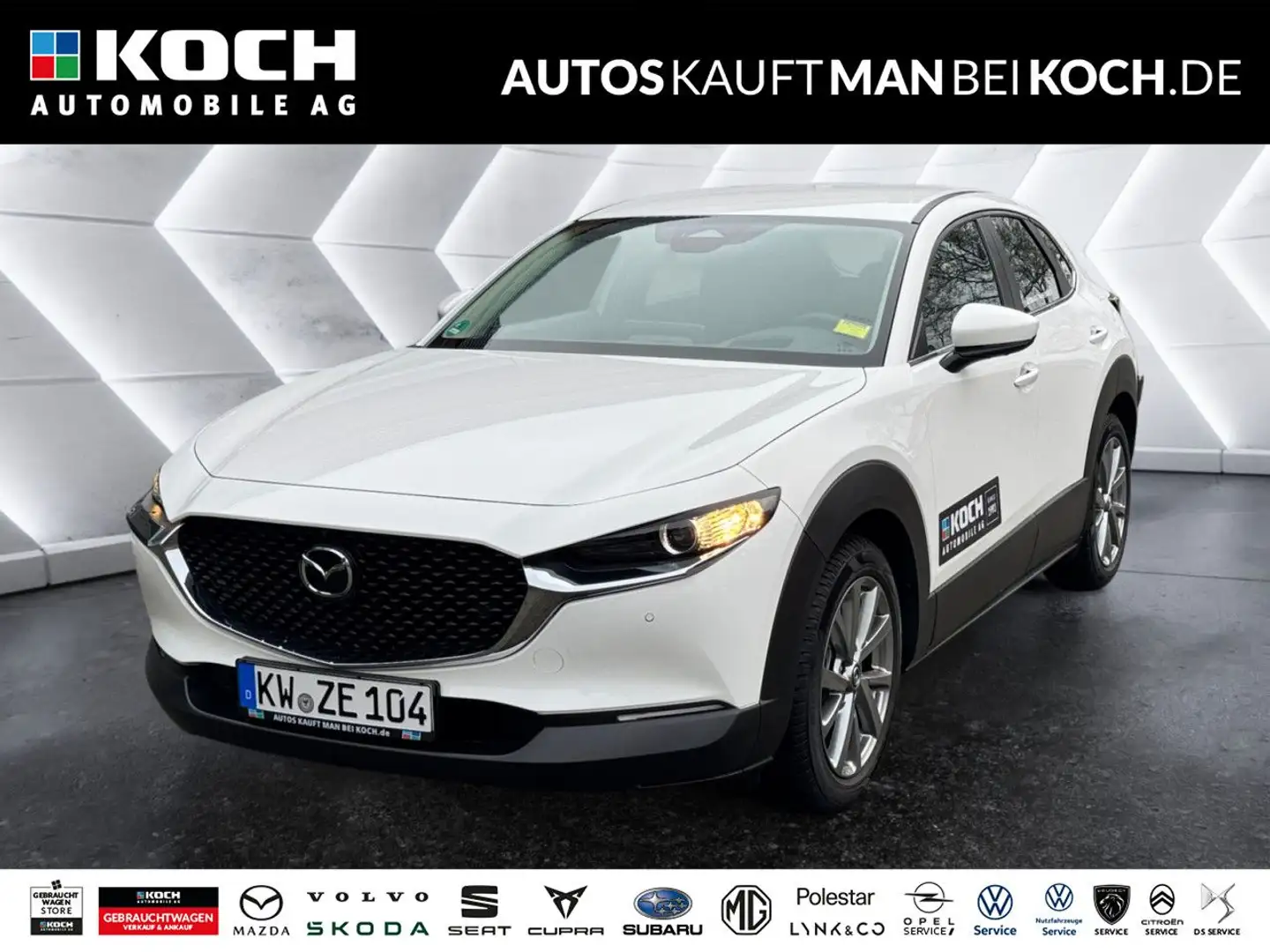 Mazda CX-30 2025 2.0L SKY-X 186ps 6MT Centre DASO M+S in Weiß - 1