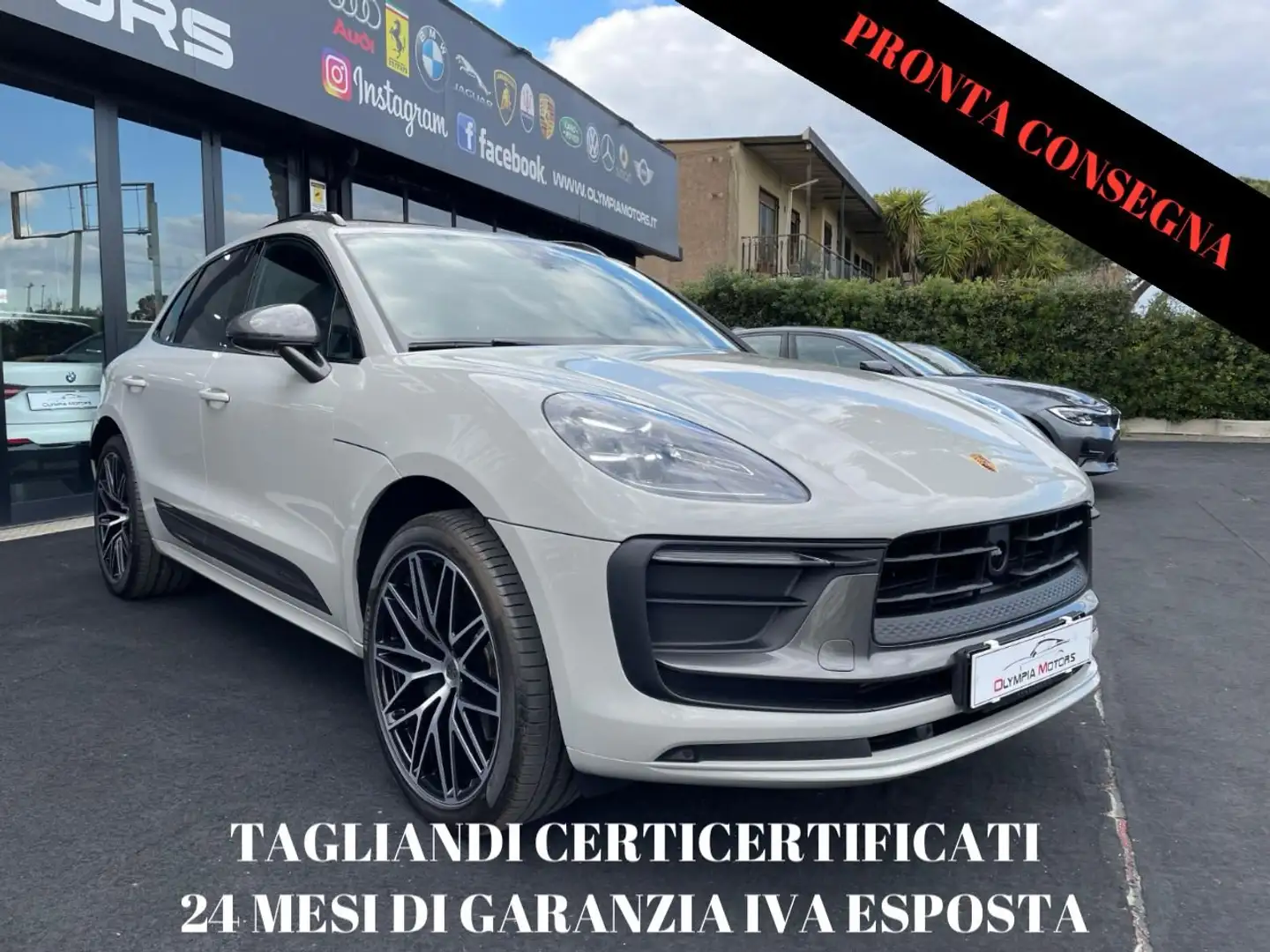 Porsche Macan T 2.0 265CV PASM BOSE KAMERA 21 TETTO LED Gris - 1