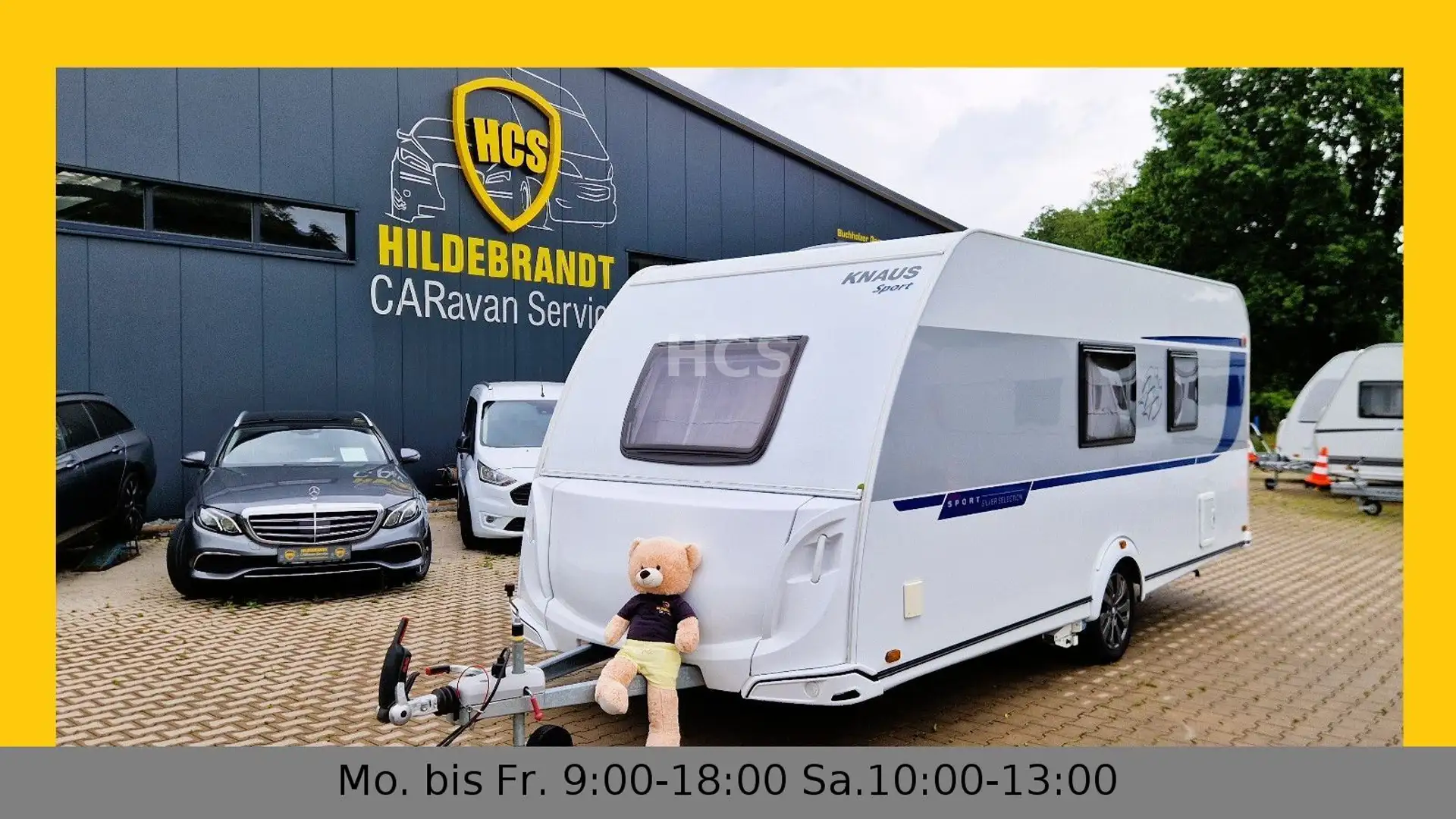 Knaus Sport 500 Etagenb. Mover Vorzelt TV DuoCont. Weiß - 1
