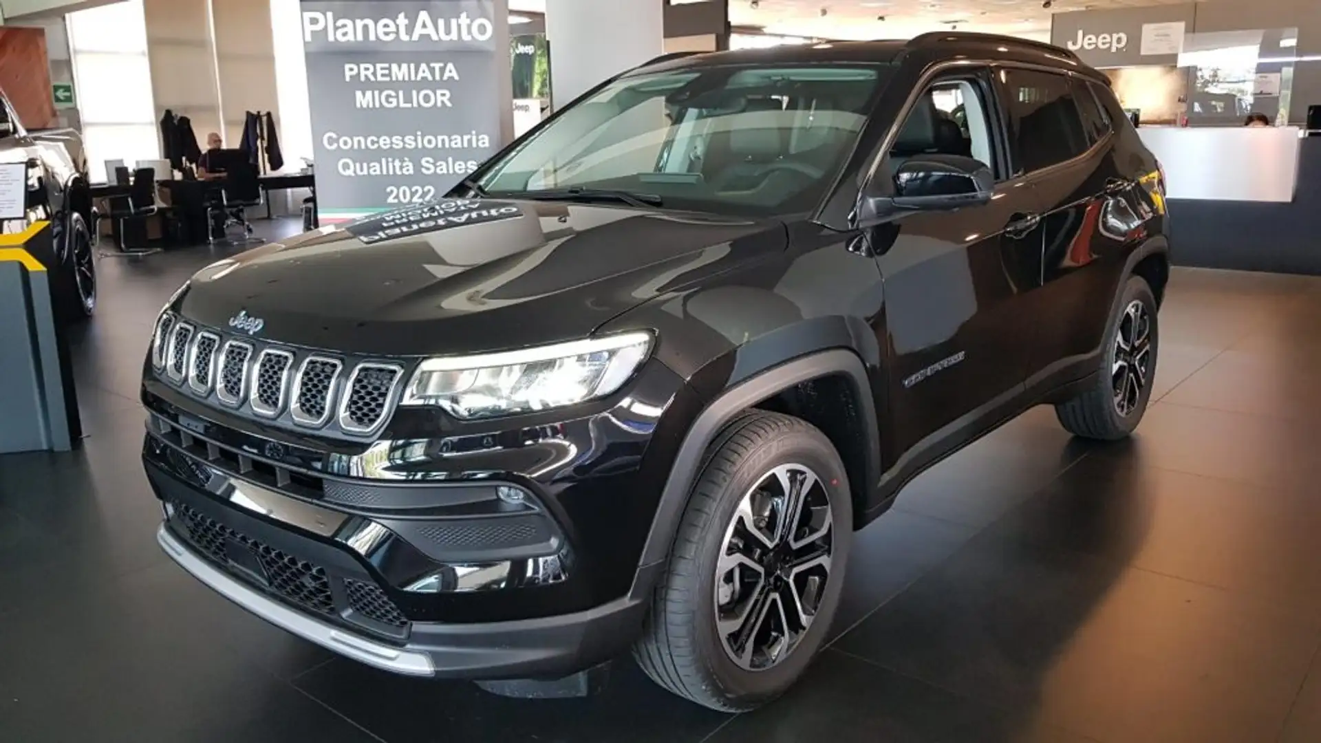 Jeep Compass 1.3 T4 190CV PHEV AT6 4xe Limited Nero - 2