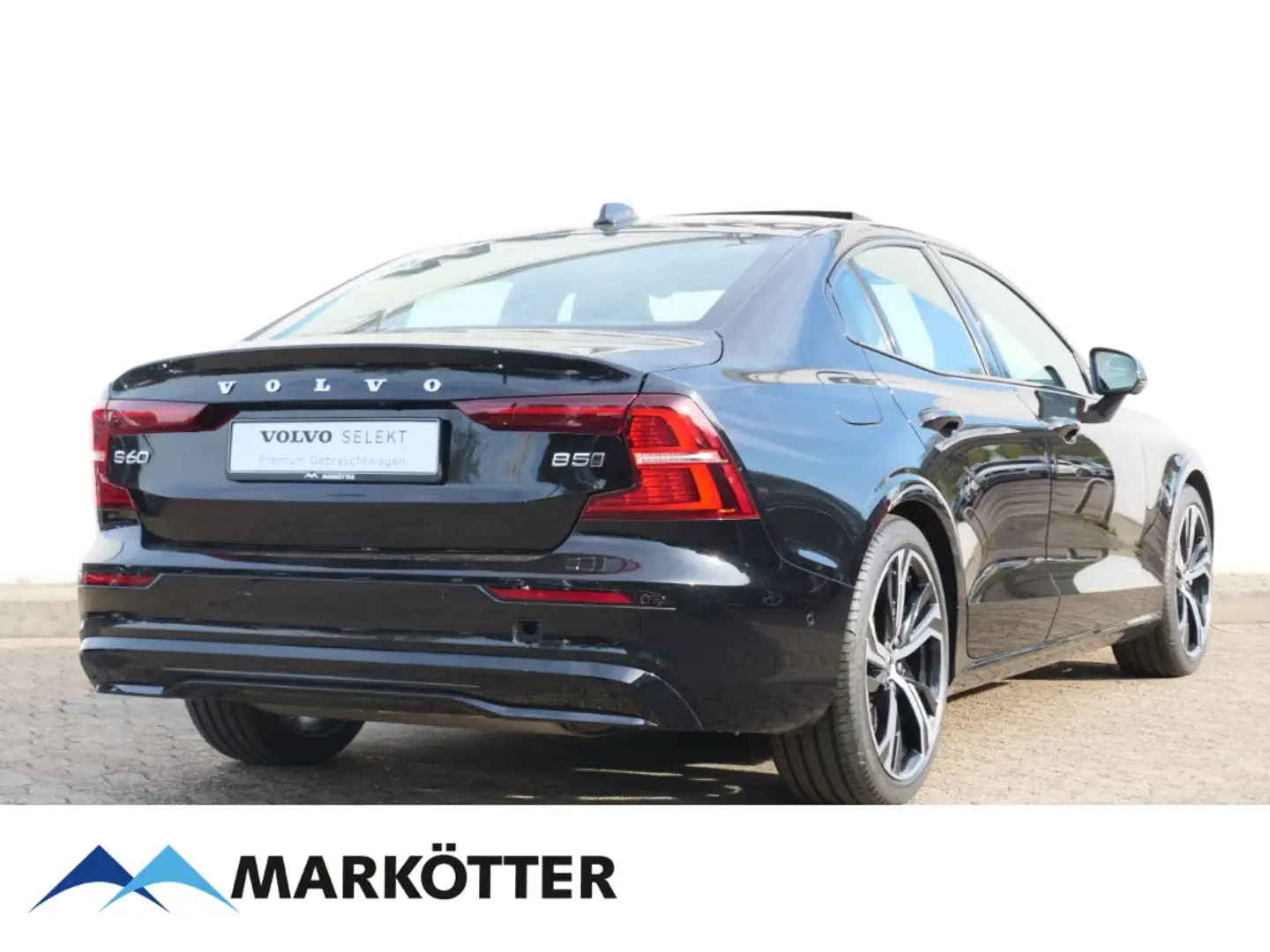 Volvo S60 B5 AWD Plus Dark STHZ/PANO/CAM/BLIS/ACC Schwarz - 2