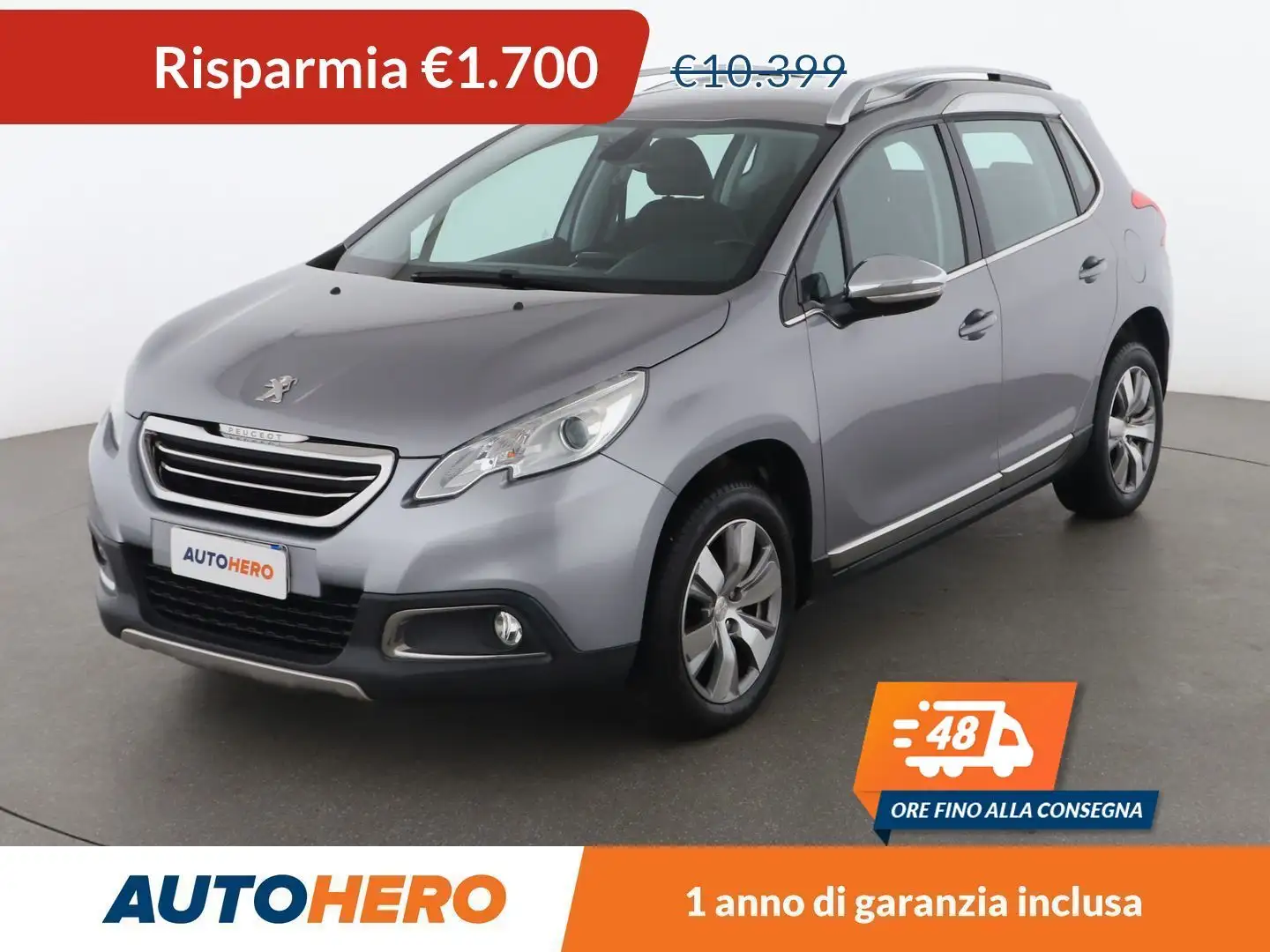 Peugeot 2008 1.6 e-HDi Allure Grigio - 1