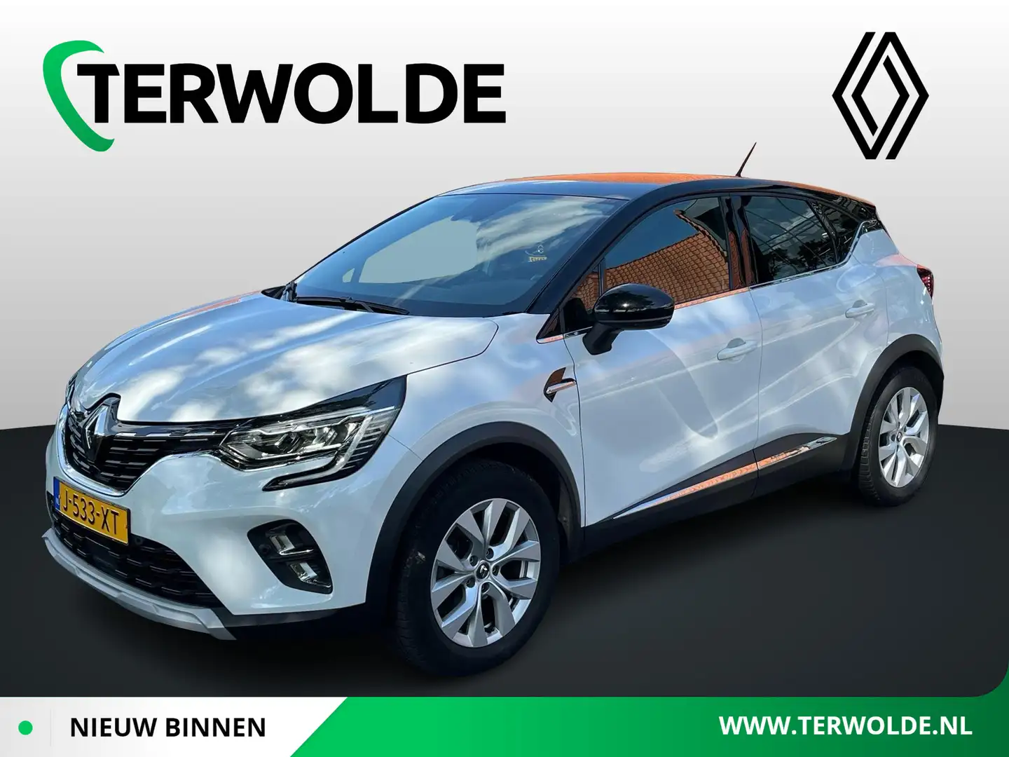Renault Captur TCe 100 Intens | Navigatie | Parkeercamera | Trekh Wit - 1