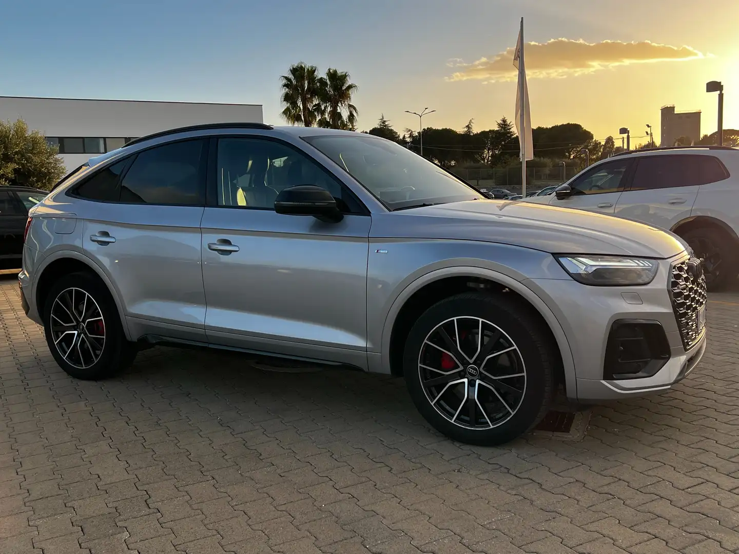 Audi Q5 Q5 SPB 40TDI mhev 12V S line Plus quattro S-Tronic Argento - 2