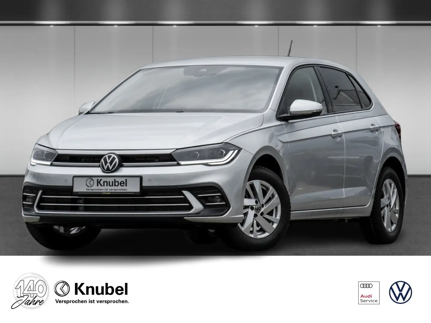 Volkswagen Polo Style 1.0 TSI DSG IQ.Light Navi TravelAss. Silber - 1
