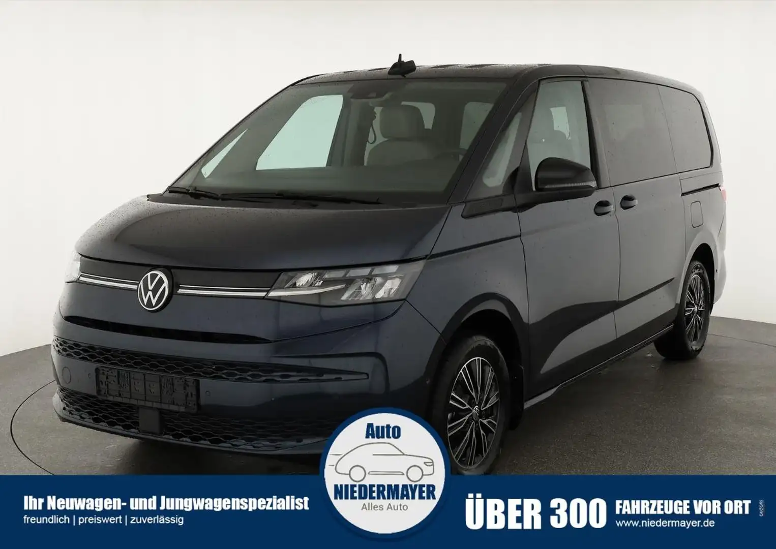 Volkswagen T7 Multivan TDI DSG lang Life, Teilleder, AHK, Navi, easyOpen, Kék - 1