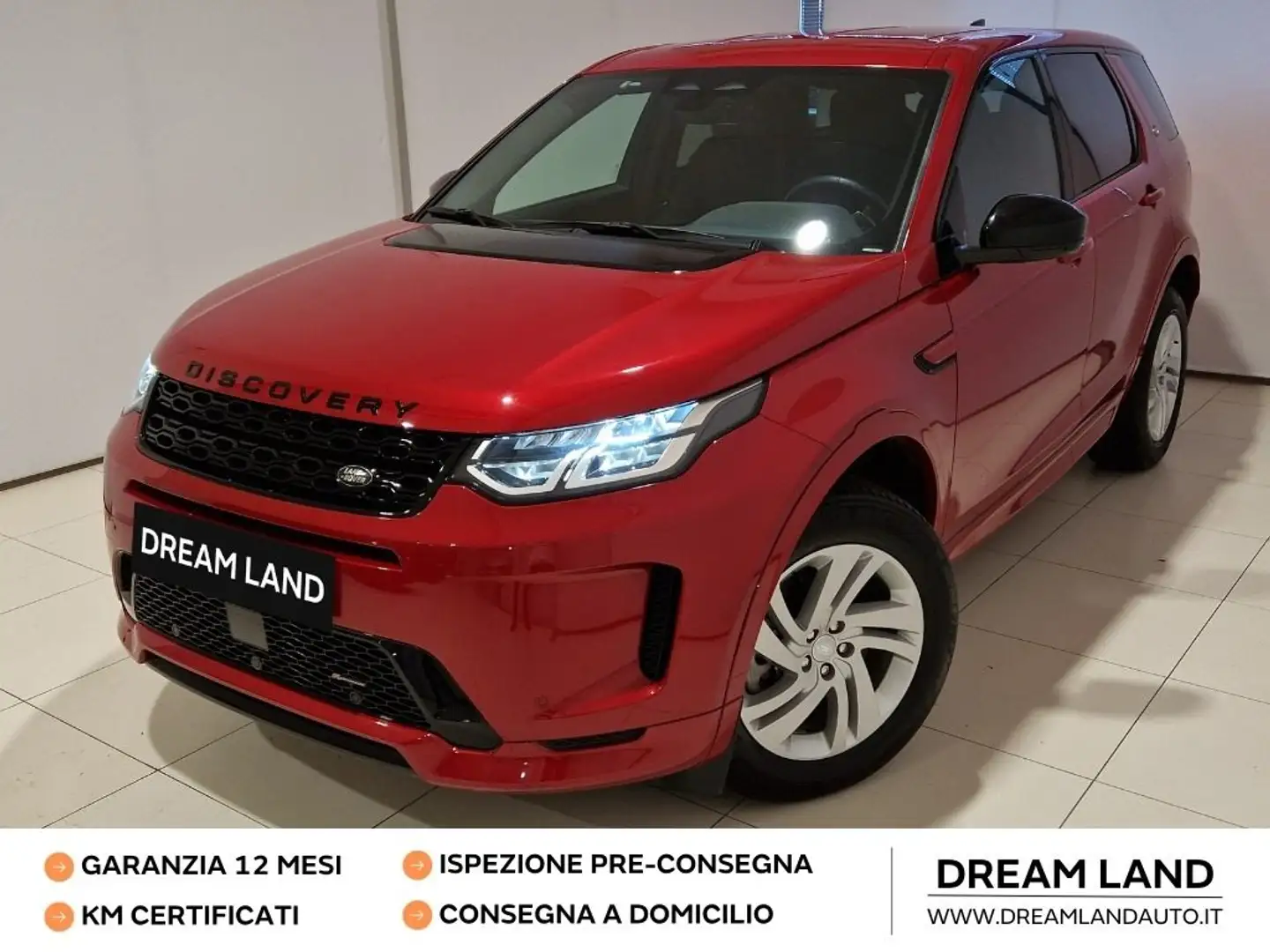 Land Rover Discovery Sport 2.0 TD4 163 CV AWD Auto R-Dynamic S Red - 1