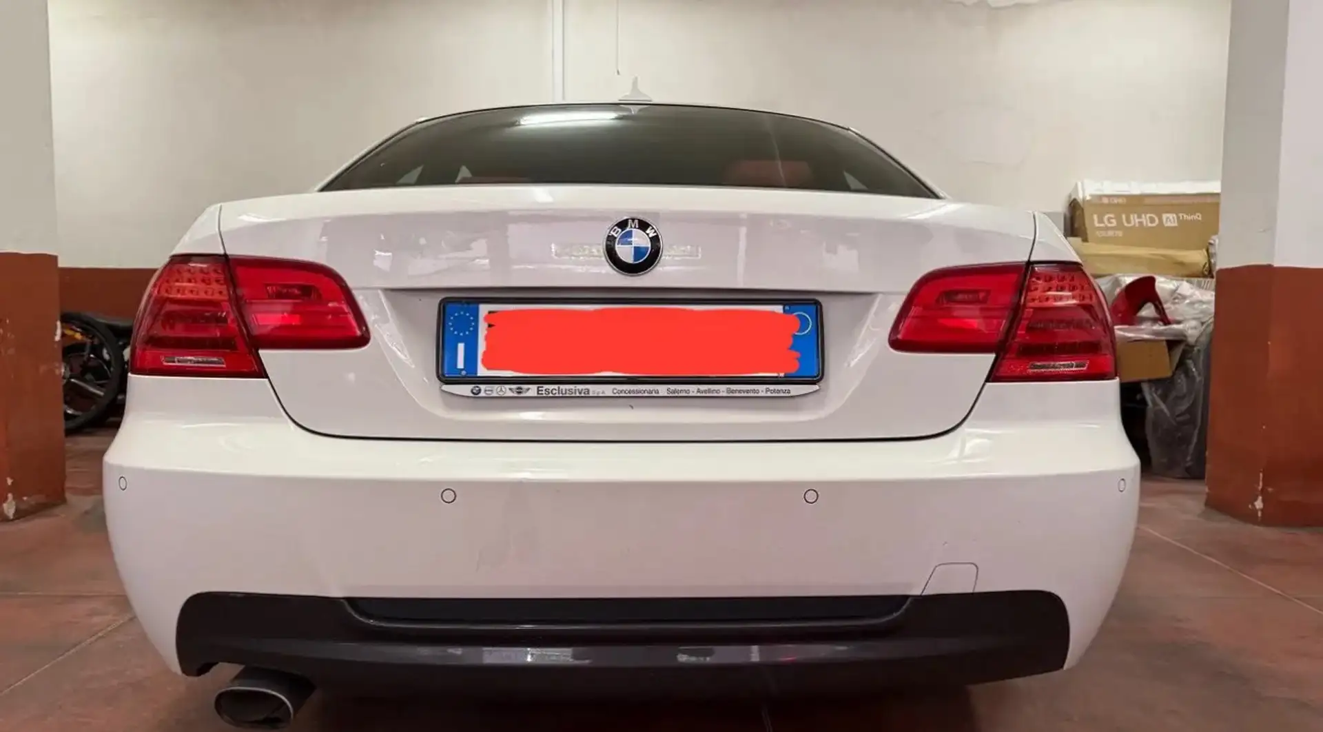 BMW 320 320d Coupe Msport 184cv Bianco - 2