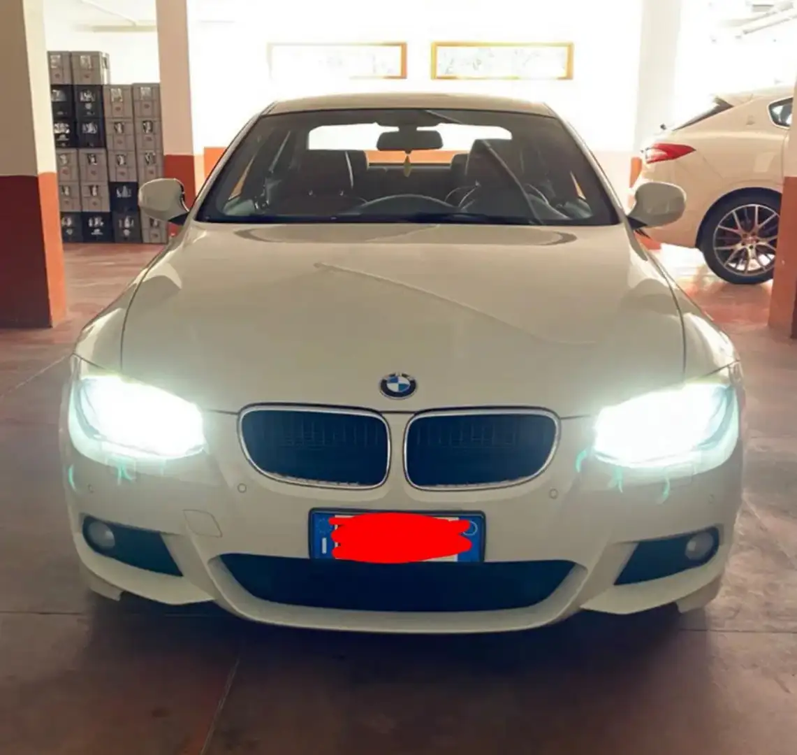 BMW 320 320d Coupe Msport 184cv Bianco - 1