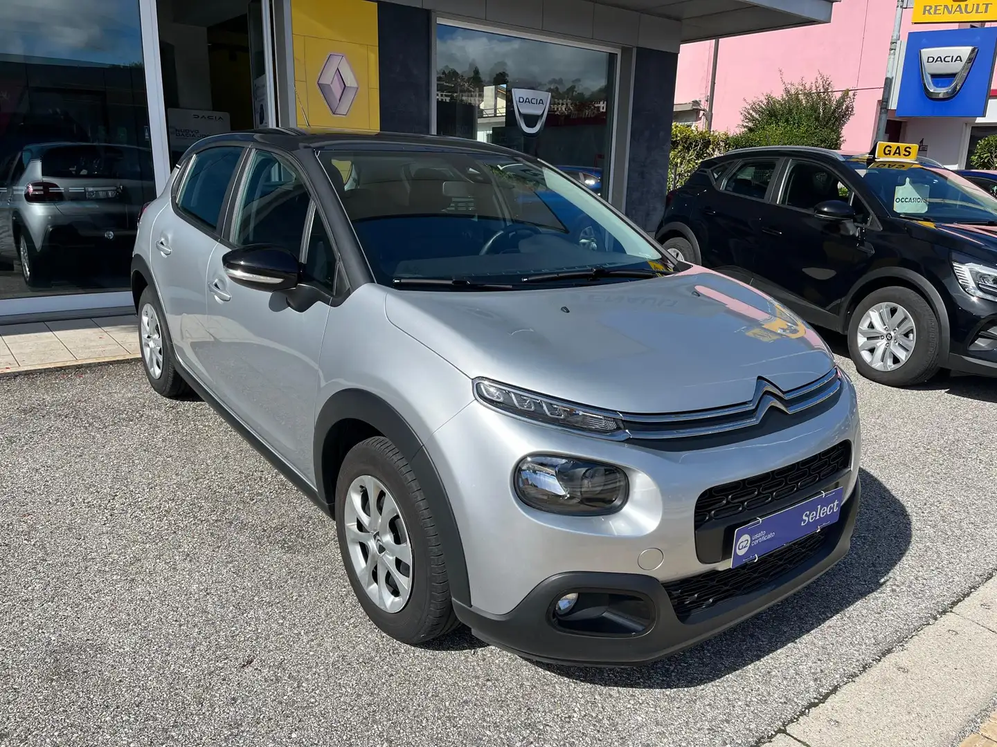 Citroen C3 1.2 puretech Feel 82cv neopatentati Grigio - 2