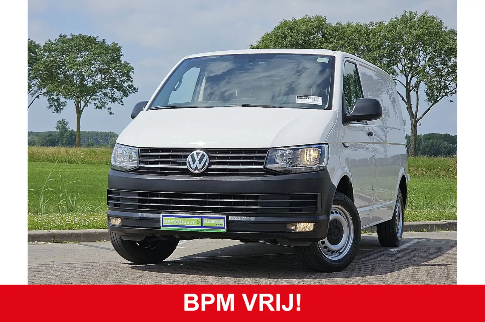Volkswagen T6 Transporter 2.0 TDI L1H1 Navi Euro6 NAP Airco Oh-Historie 1e E White - 2