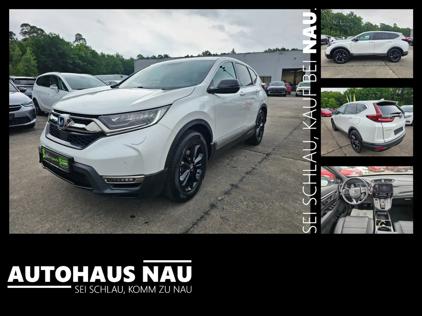 Honda CR-V i-VTEC 2.0 i i-MMD Sport Line inkl. Big Deal Weiß - 1