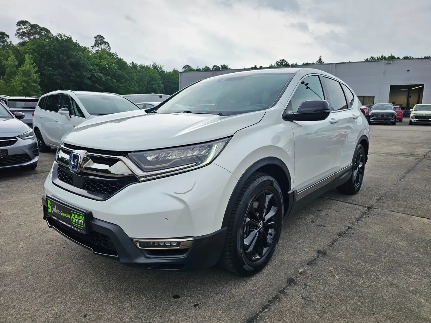 Honda CR-V i-VTEC 2.0 i i-MMD Sport Line inkl. Big Deal Weiß - 2