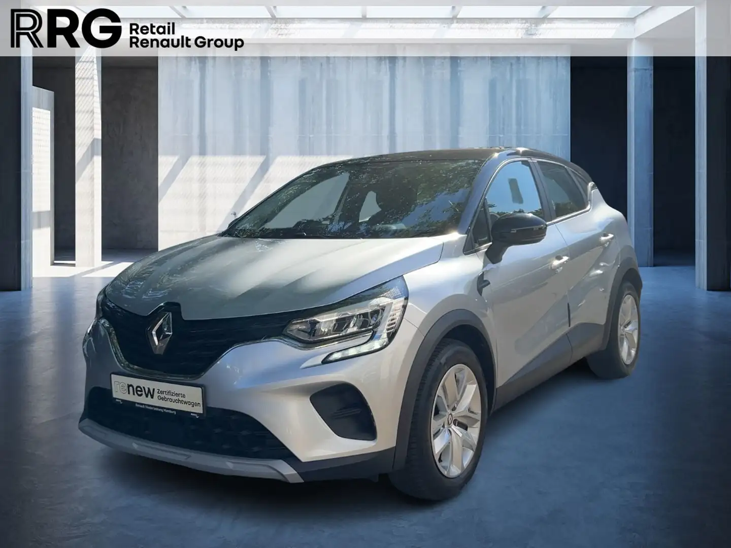 Renault Captur BUSINESS EDITION TCe 90 Apple CarPlay PDC Grijs - 1