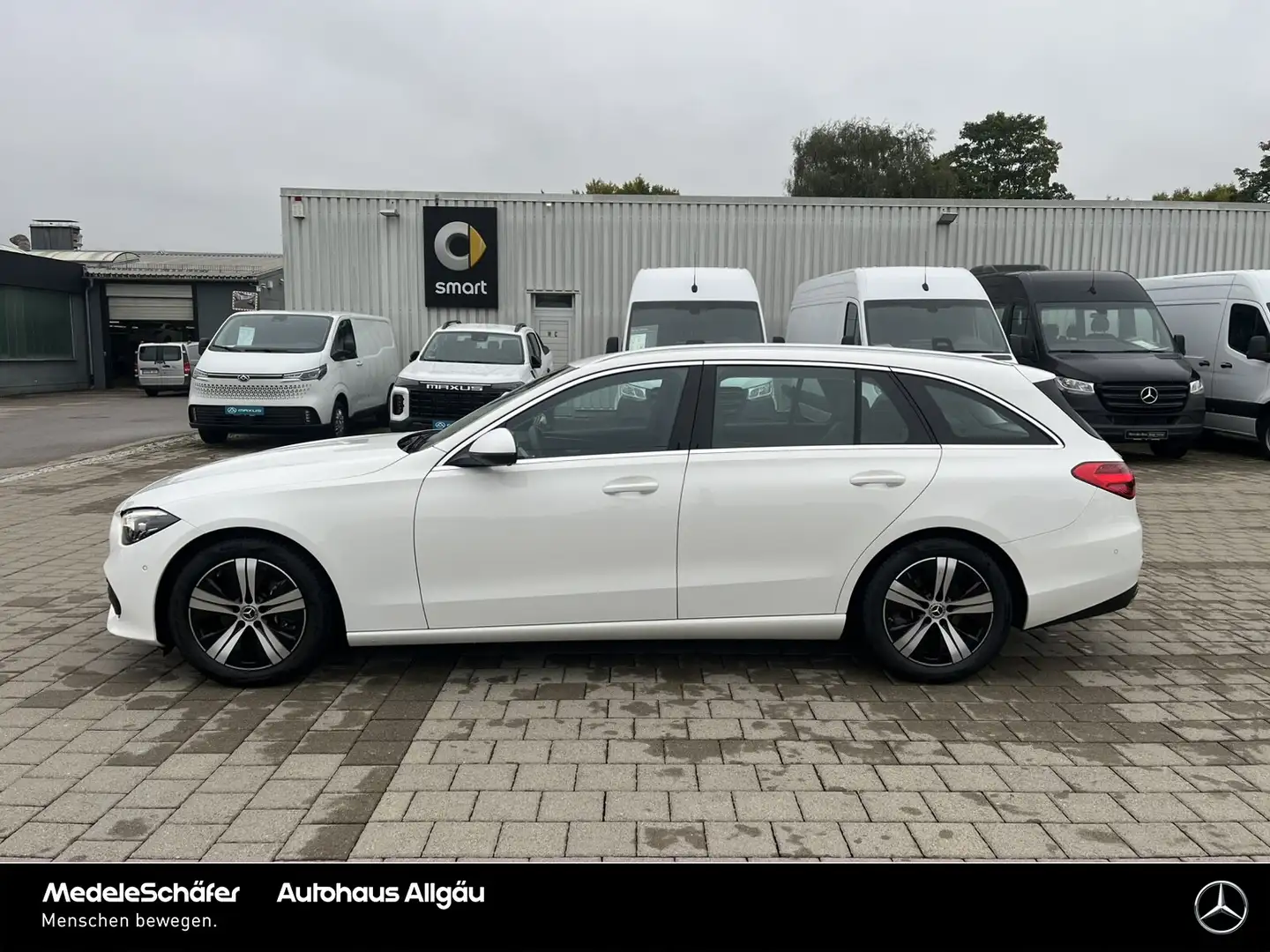 Mercedes-Benz C 200 C 200 d T Avantgarde Distronic LED Soundsystem Tel Bianco - 2