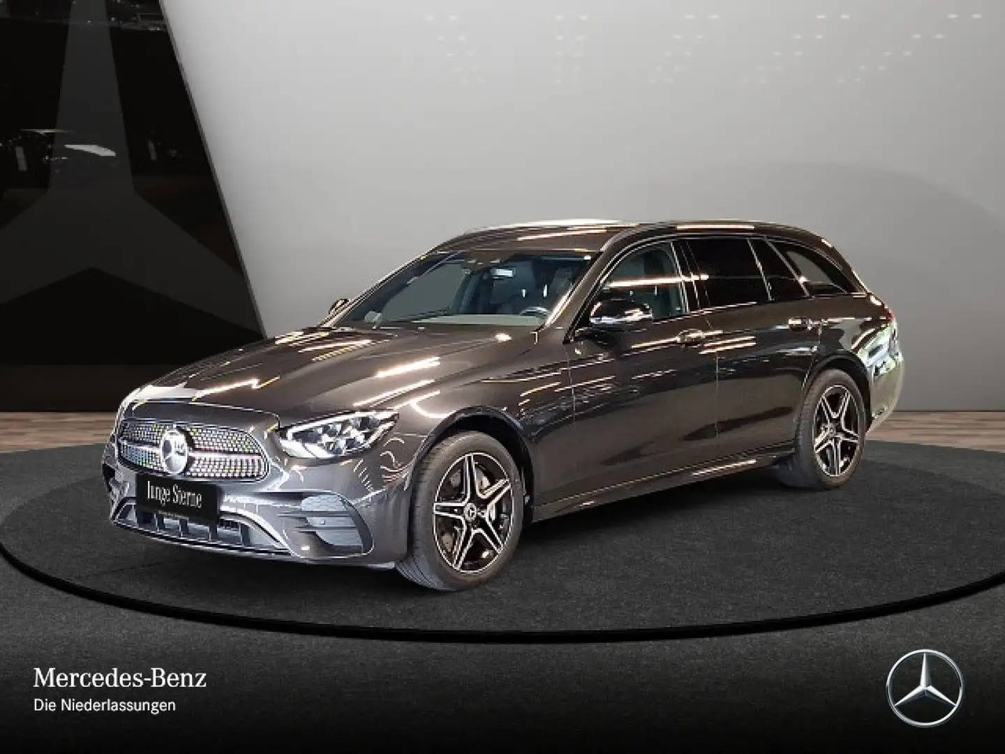 Mercedes-Benz E 300 de T 4M AMG+NIGHT+360+AHK+LED+FAHRASS+9G Gris - 2
