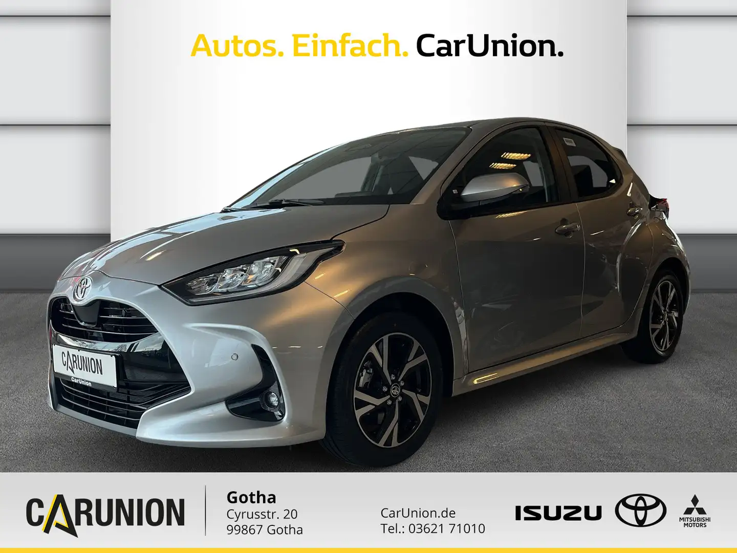 Toyota Yaris TEAMPLAYER+KAMERA+SHZ+EPH Silber - 1