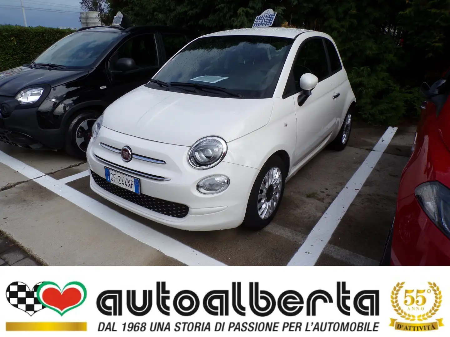 Fiat 500 Lounge Hybrid 1.0 70cv Blanco - 1