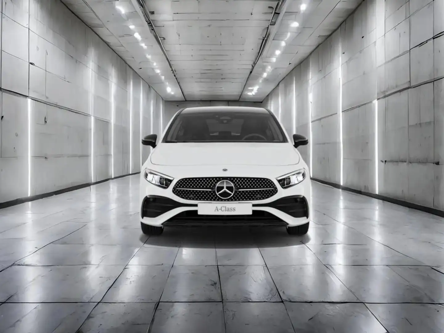 Mercedes-Benz A 250 4M AMG+NIGHT+PANO+KAMERA+KEYLESS-GO+NAVI Weiß - 2