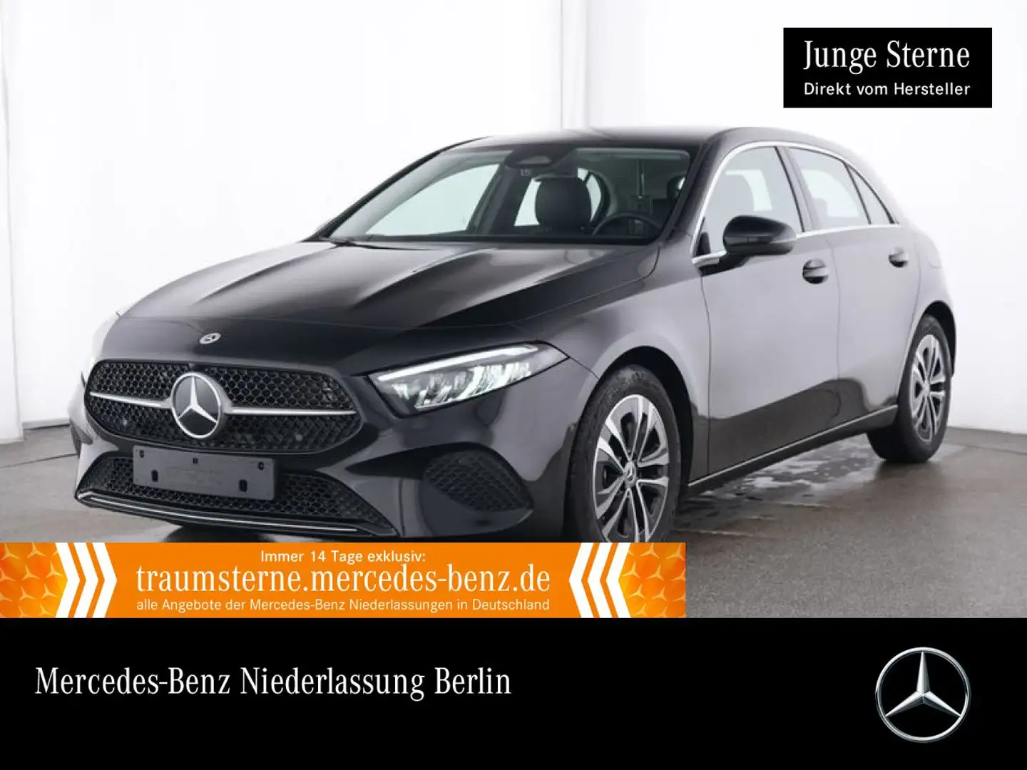 Mercedes-Benz A 180 PROGRESSIVE+LED+KAMERA+7G Schwarz - 1