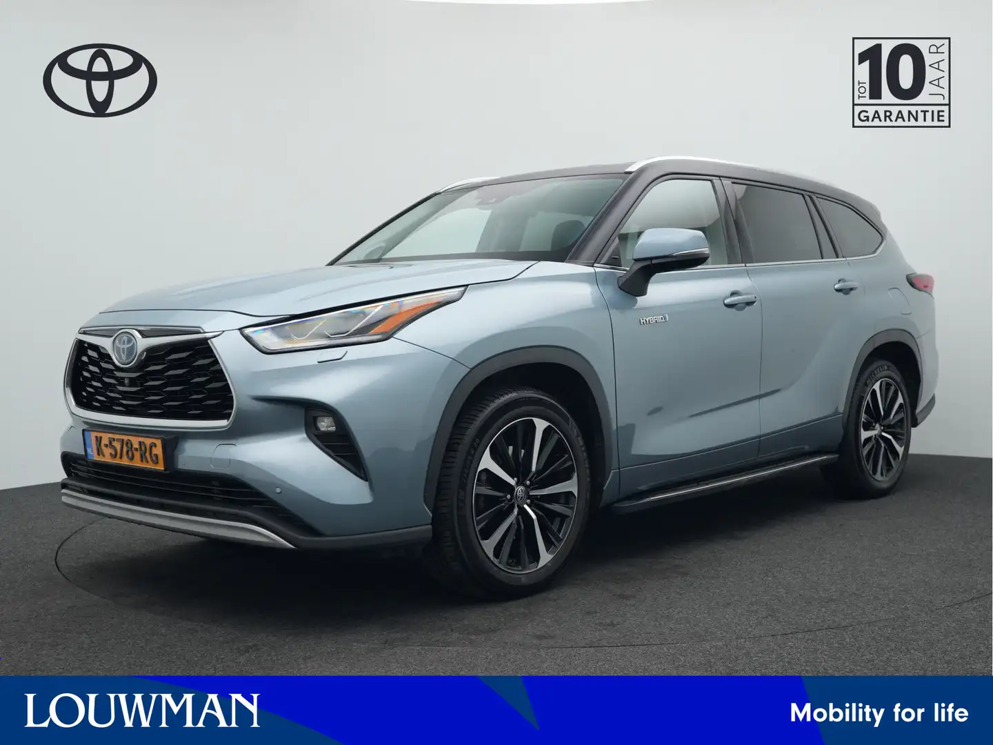 Toyota Highlander 2.5 AWD Hybrid Premium | 360° Camera | Trekhaak | Grijs - 1
