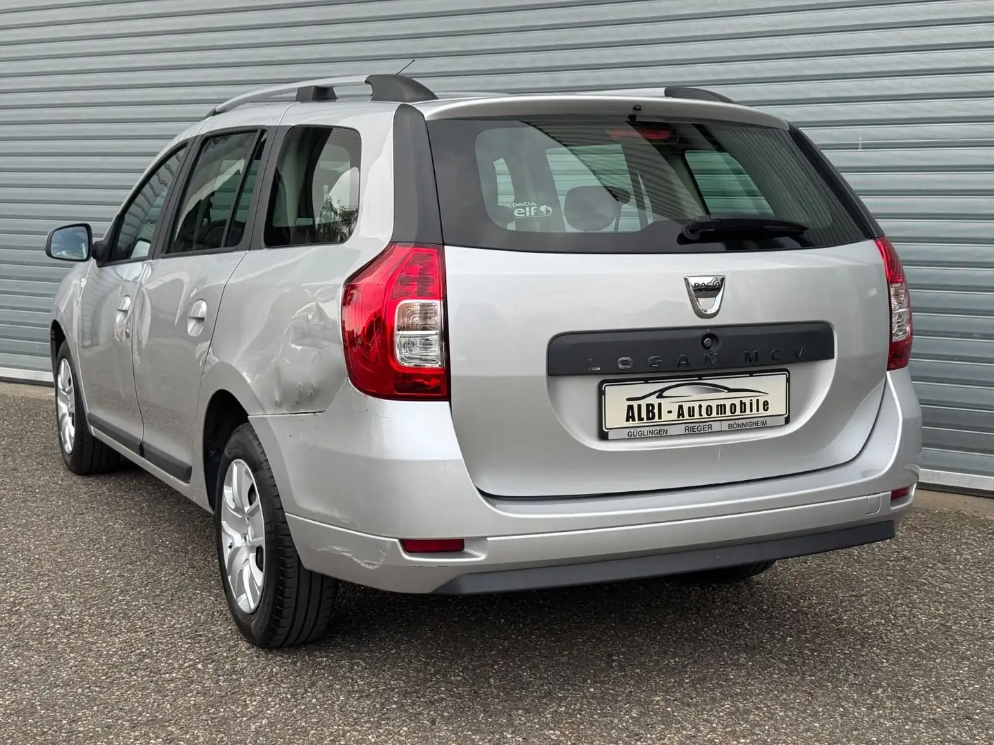 Dacia Logan MCV NAVI GRA 1.Hand** Silber - 2