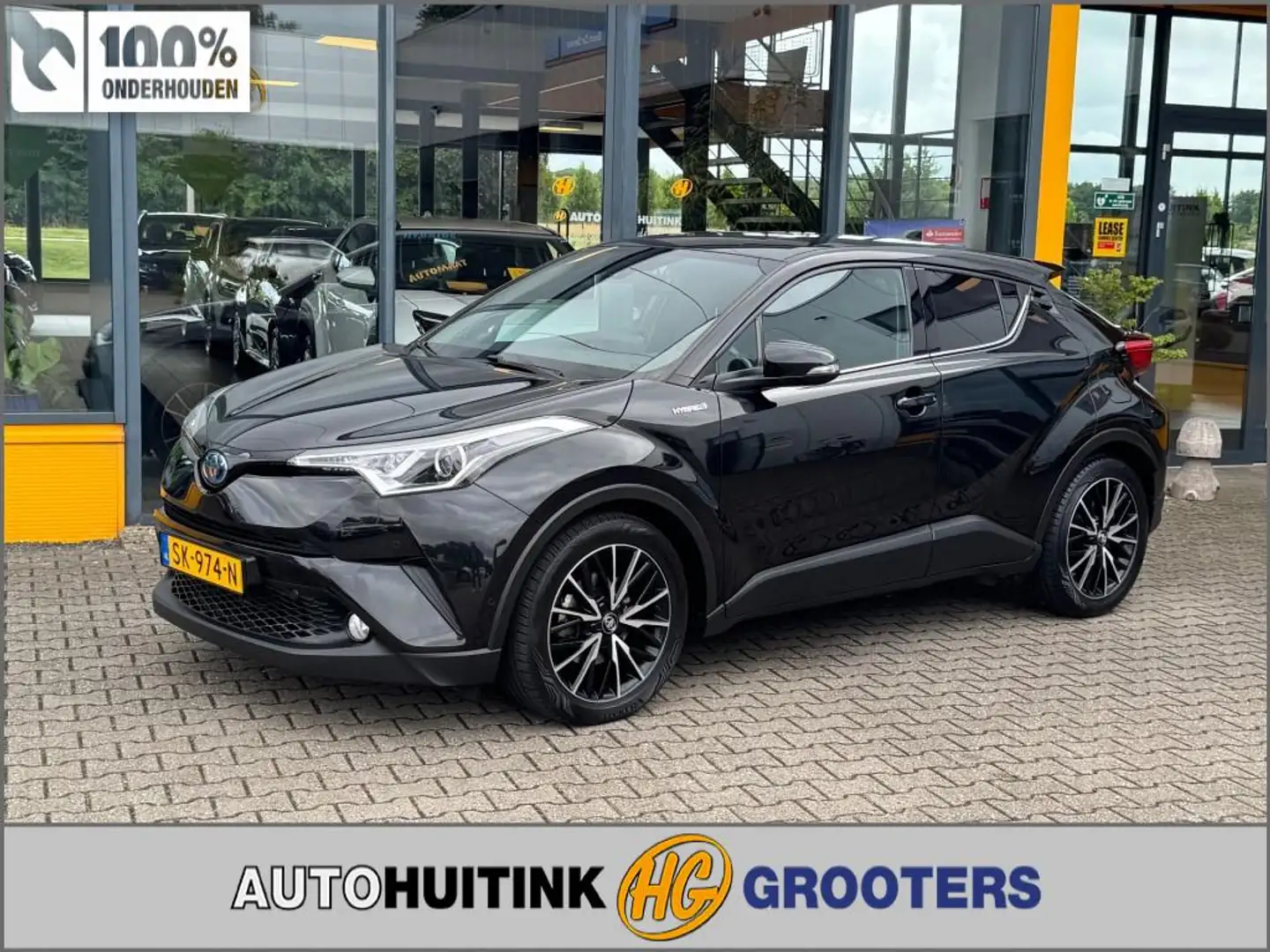 Toyota C-HR 1.8 Hybrid Style - camera - navi - stoelverwarming Zwart - 1
