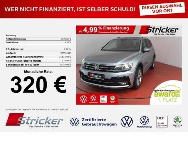 Second hand Volkswagen Tiguan Allspace 1.5