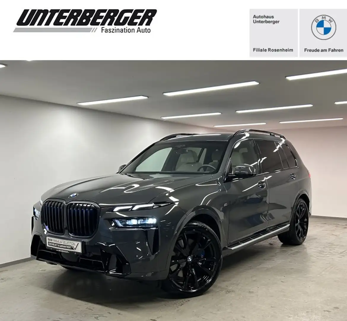 BMW X7 xDrive40d M Sportpaket Pro DA. Prof. PA. Prof. DAB Grau - 1