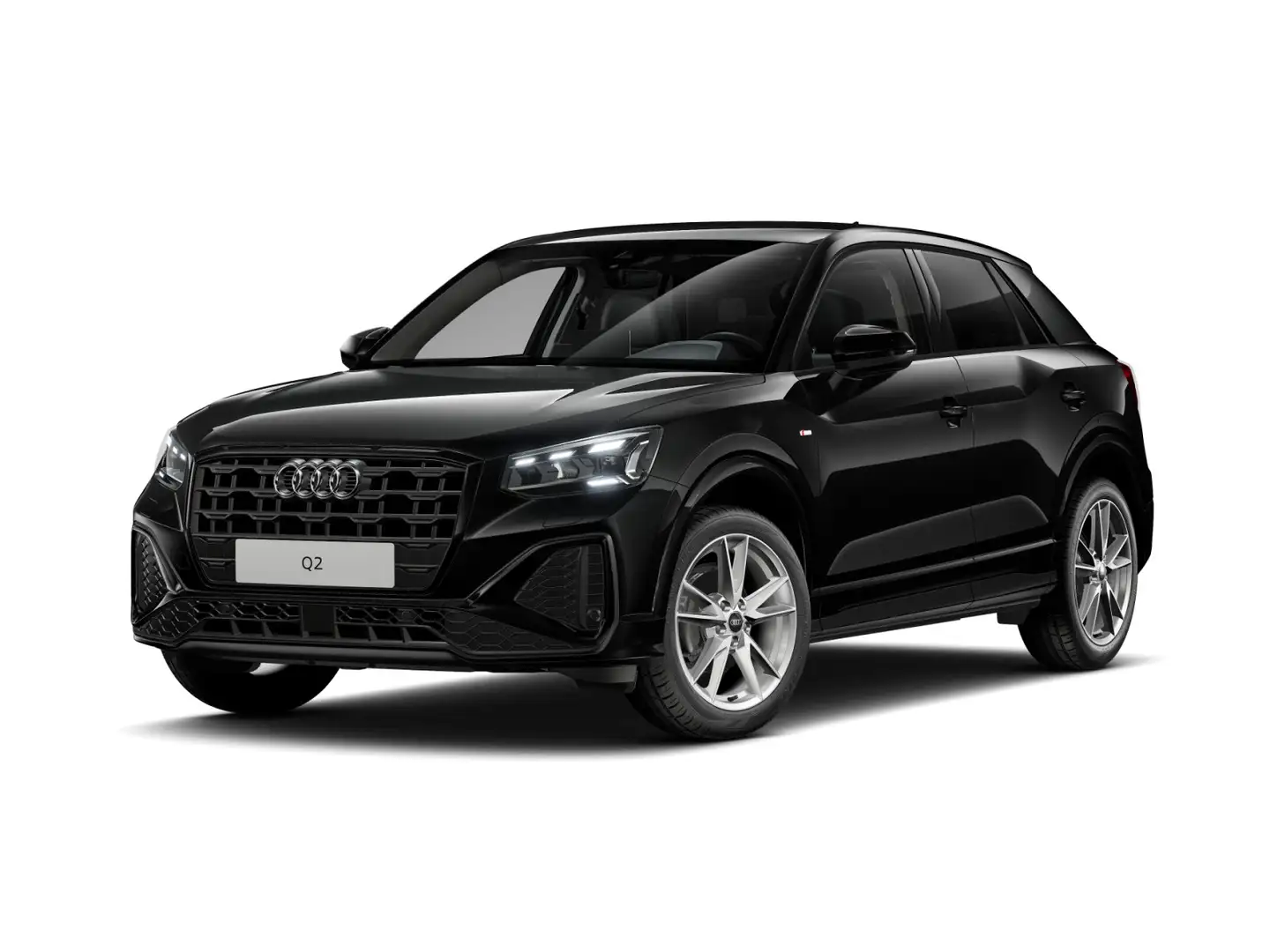 Audi Q2 30 TFSI S LINE BLACK LM18 KAMERA AHK MATRIX Schwarz - 2