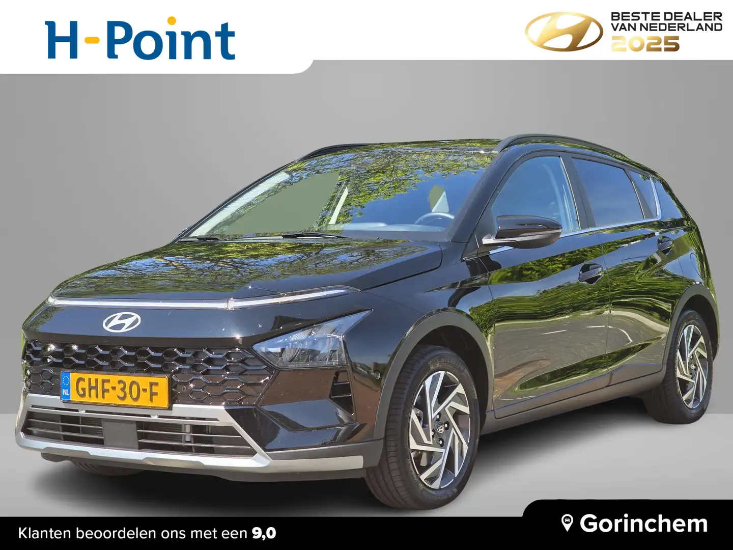 Hyundai BAYON 1.0 T-GDI Premium | €7395 KORTING | AUTOMATISCHE A Zwart - 1