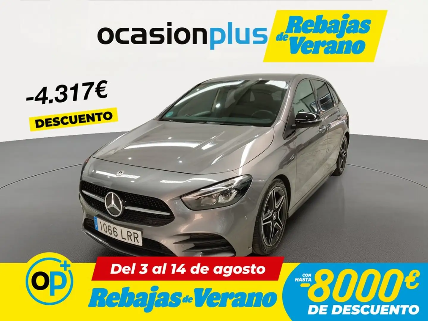 Mercedes-Benz B 200 200d 8G-DCT Gris - 1
