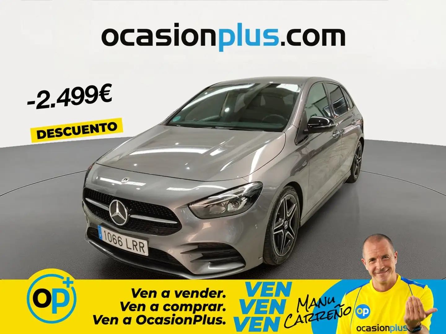 Mercedes-Benz B 200 200d 8G-DCT Gris - 1