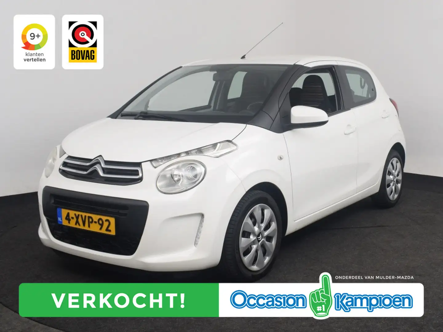 Citroen C1 1.0 e-VTi Feel | Touchscreen • Airco • 1e Eigenaar Blanc - 1