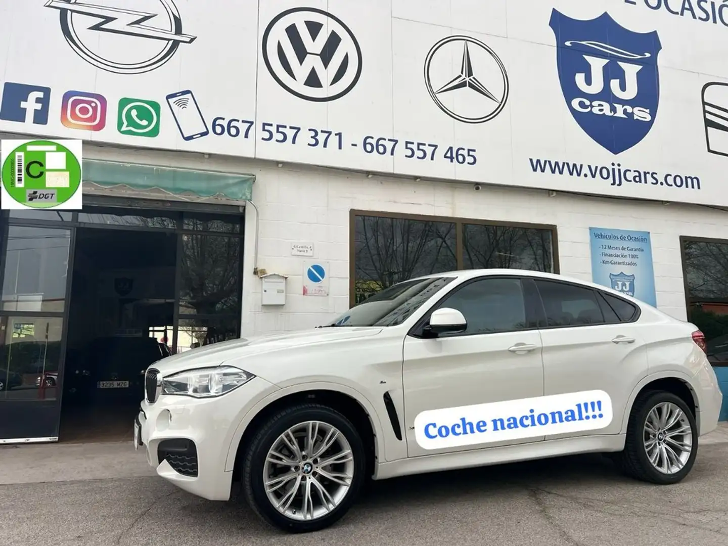 BMW X6 xDrive 30dA Blanco - 1